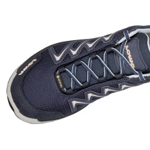 Lowa Wander-Travelschuhe Innox Pro Low GTX (All-Terrain, Synthetik/Textil, wasserdicht) navyblau/lachs Damen